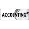 Signmission ACCOUNTING BANNER SIGN tax return preparation cpa refund accountant B-96 Accounting - alternate 1